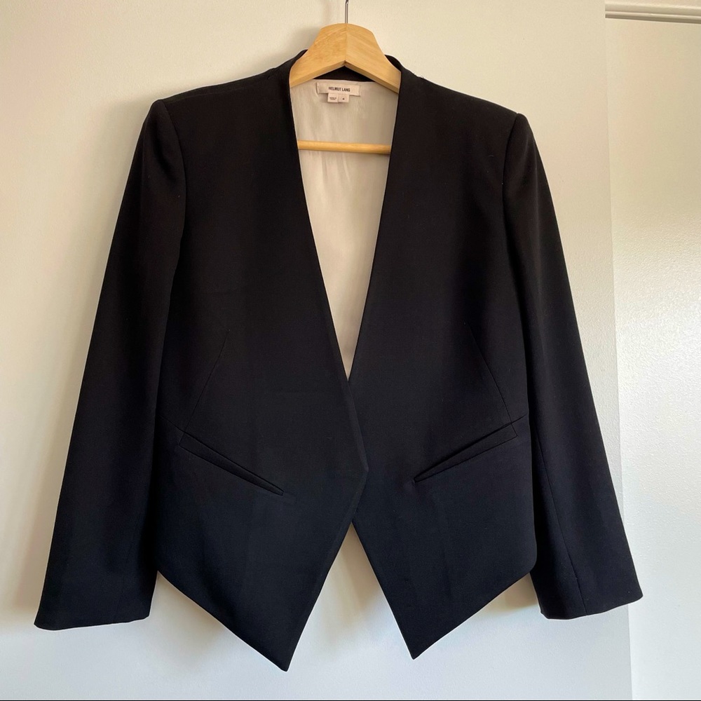 Helmut Lang cropped blazer jacket